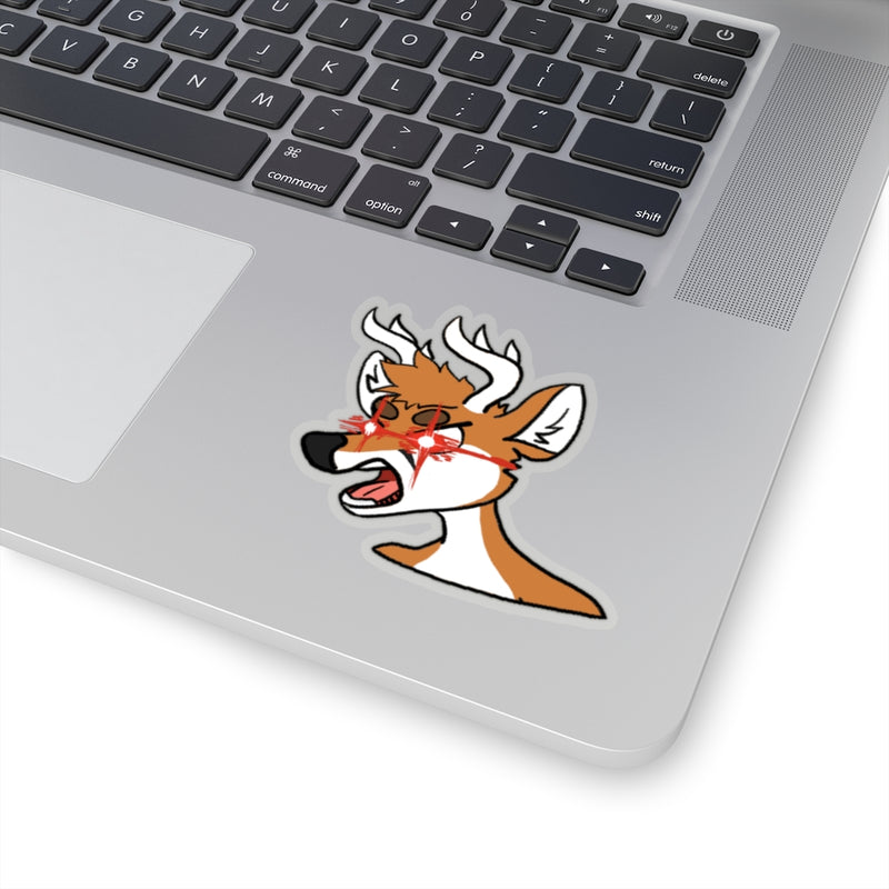 "Angry Deer" - @bageldeer Sticker