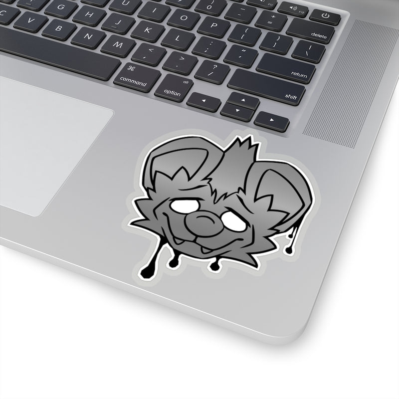 "Meltwave - (Grey and White)" - @ensoguy Stickers