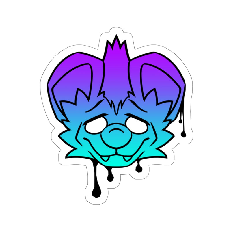 "Meltwave - (Blue and Purple)" - @ensoguy Stickers